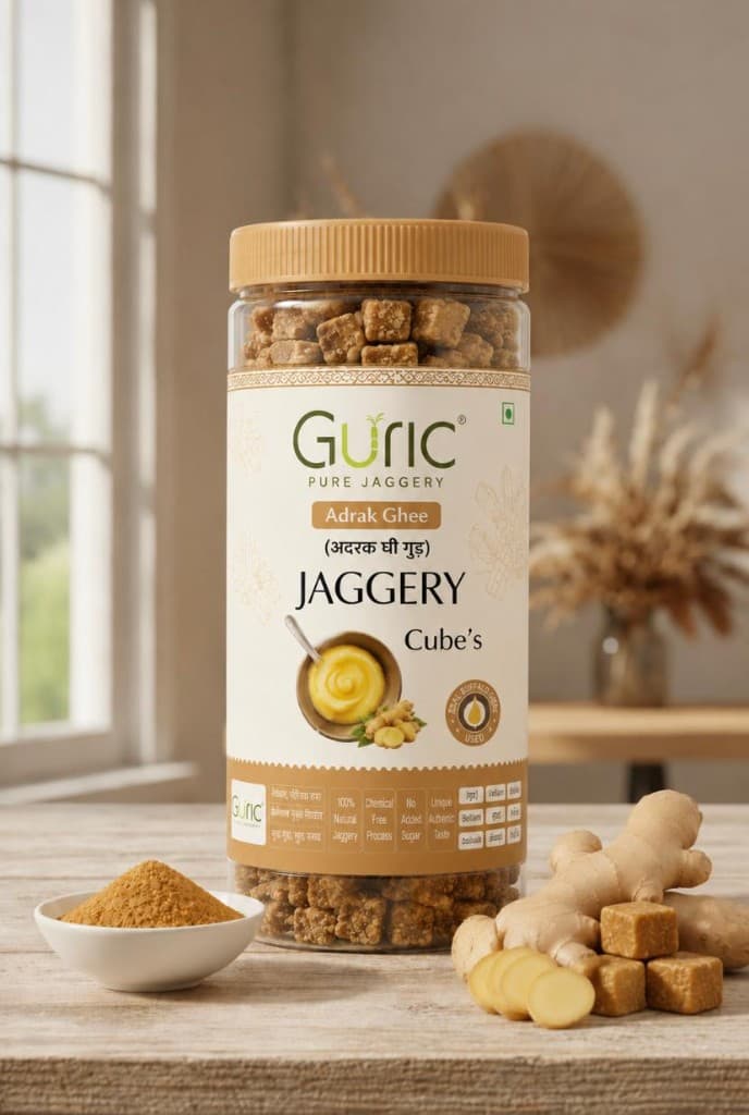 Adrak Ghee Jaggery Cubes